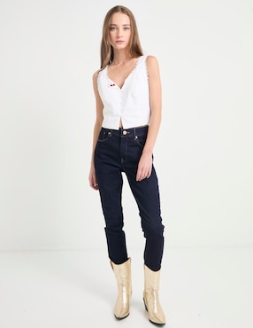 Top Mossimo escote V