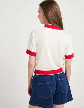 Blusa Mossimo manga corta para mujer