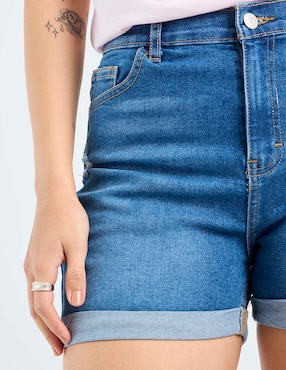 Bermuda Mossimo de mezclilla para mujer