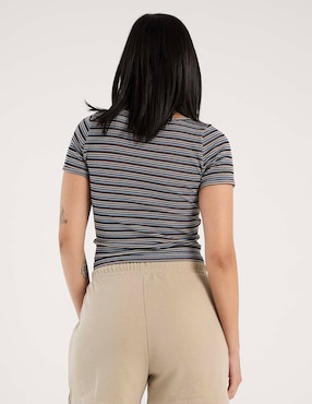 Playera manga corta Mossimo cuello redondo para mujer