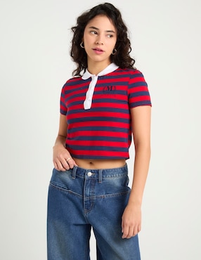 Playera tipo polo Mossimo para mujer