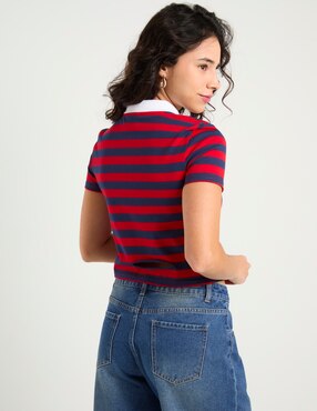Playera tipo polo Mossimo para mujer