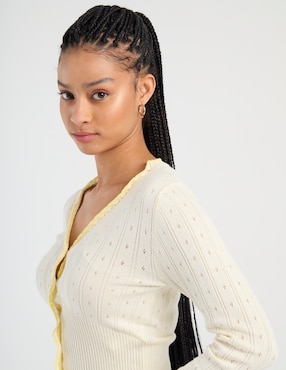 Suéter Mossimo cuello v para mujer