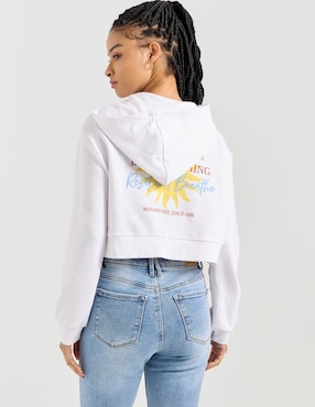 Sudadera con capucha y bolsa Mossimo para mujer