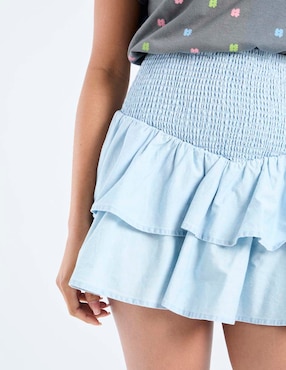 Falda corta Mossimo cintura alta