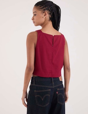 Top Mossimo escote cuadrado tirante ancho
