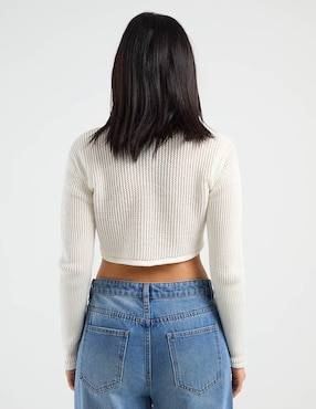 Suéter Mossimo cuello V para mujer