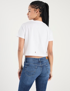 Playera manga corta Mossimo cuello redondo para mujer