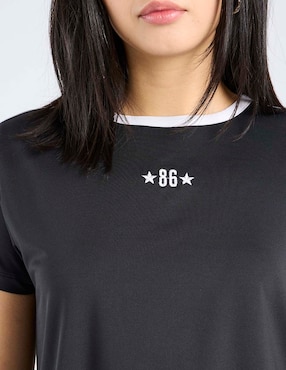 Playera manga corta Mossimo cuello redondo para mujer