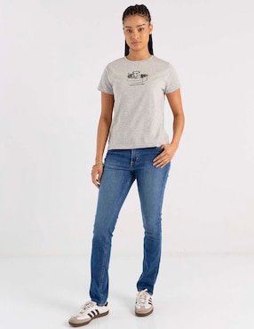 Playera manga corta mossimo redondo para mujer