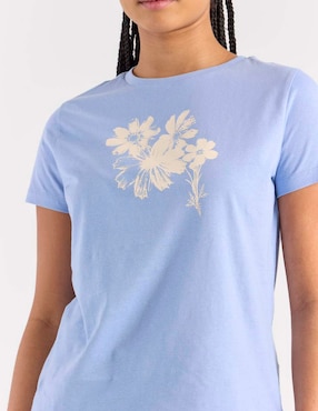 Playera manga corta Mossimo cuello redondo para mujer