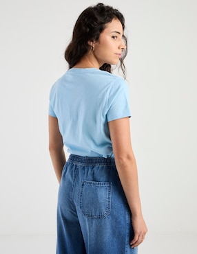 Playera manga corta Mossimo cuello redondo para mujer