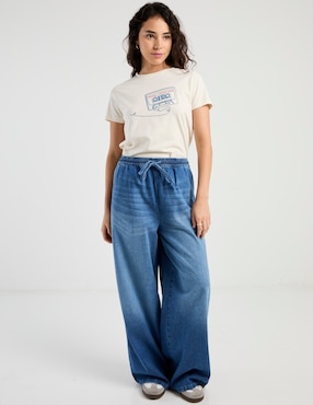 Playera manga corta Mossimo cuello redondo para mujer