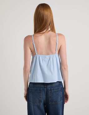 Top Mossimo escote V tirante ajustable