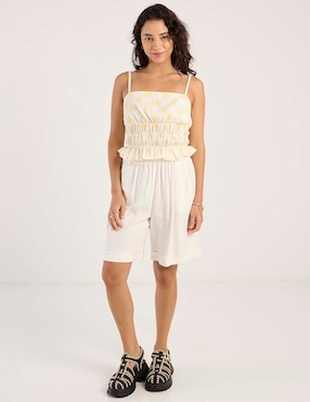 Top Mossimo escote cuadrado tirante delgado