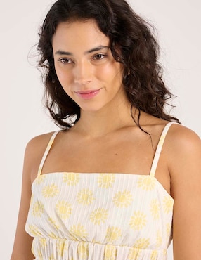 Top Mossimo escote cuadrado tirante delgado
