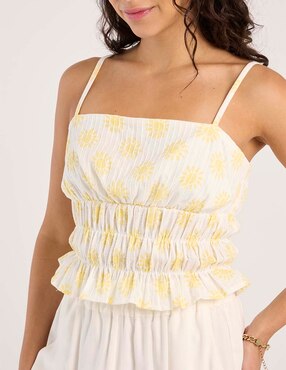 Top Mossimo escote cuadrado tirante delgado