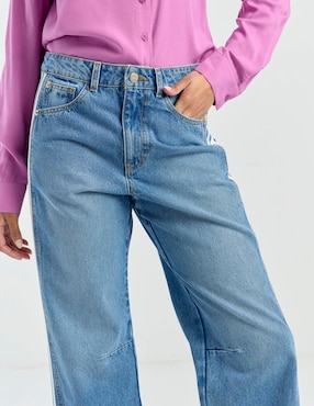 Jeans easy pant wide leg Mossimo para mujer
