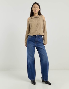 Jeans wide leg Mossimo para mujer