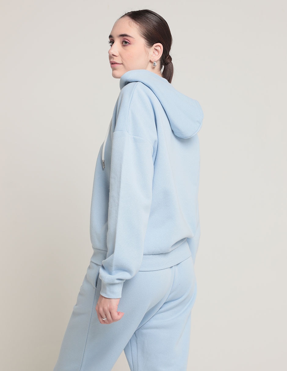 Sudadera con capucha y bolsa Mossimo para mujer