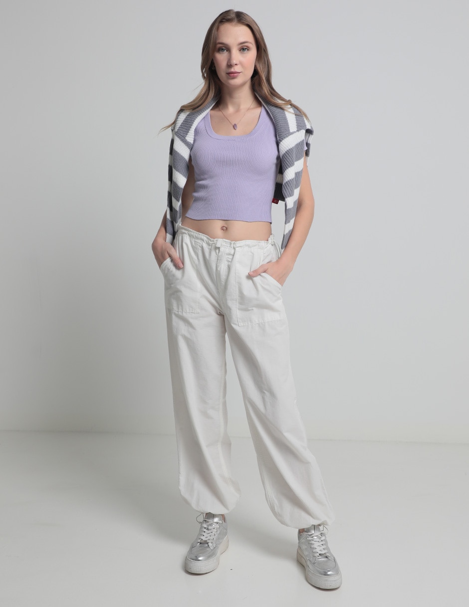 Blusa manga corta para mujer 3