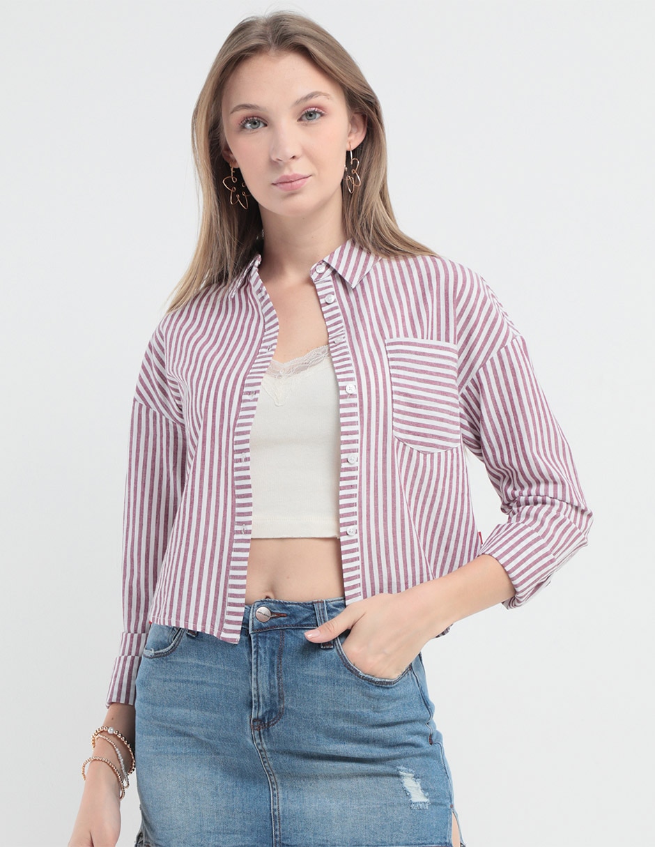 Blusa manga larga para mujer 1
