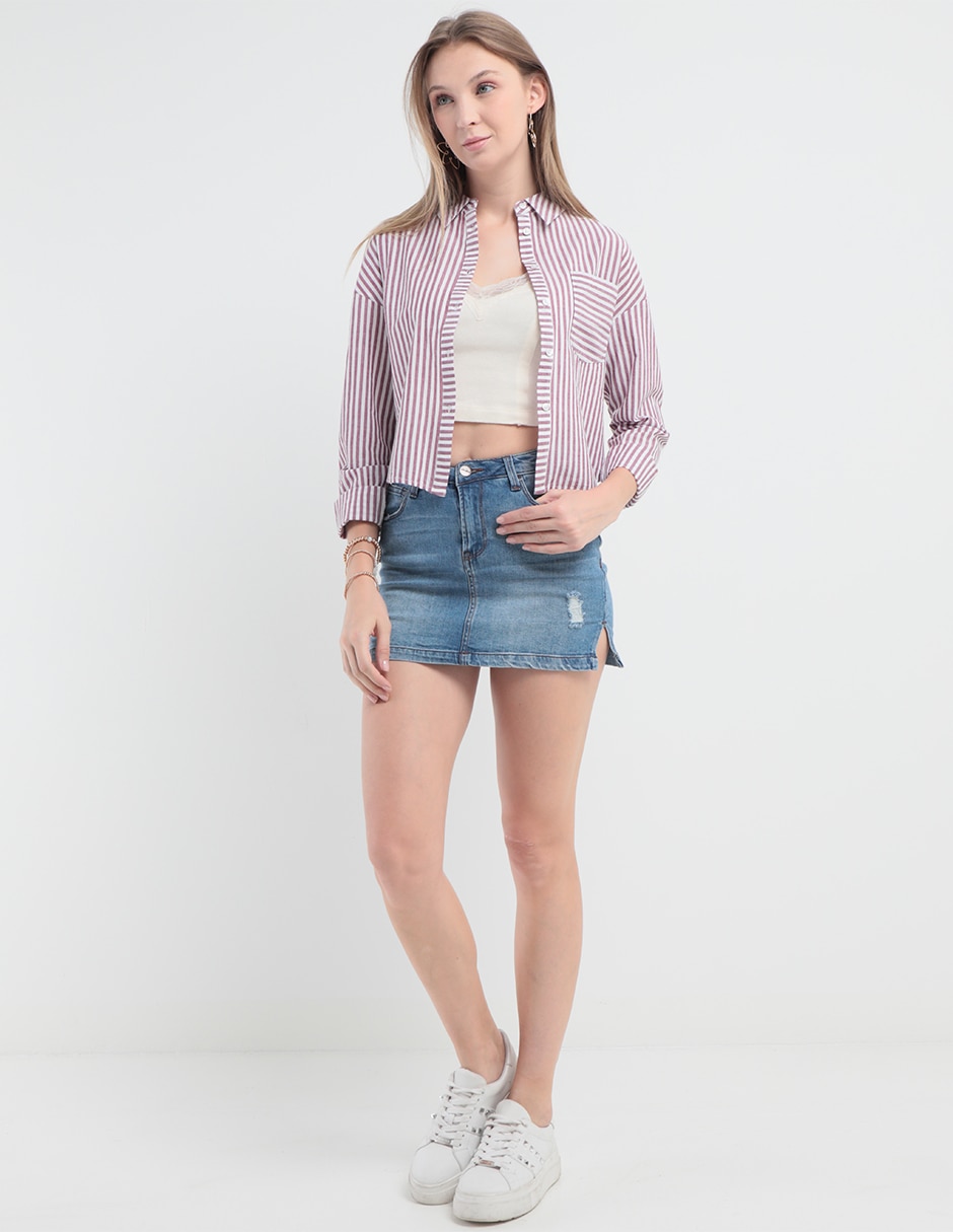 Blusa manga larga para mujer 3