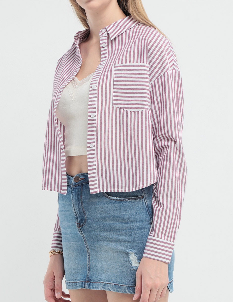 Blusa manga larga para mujer 5