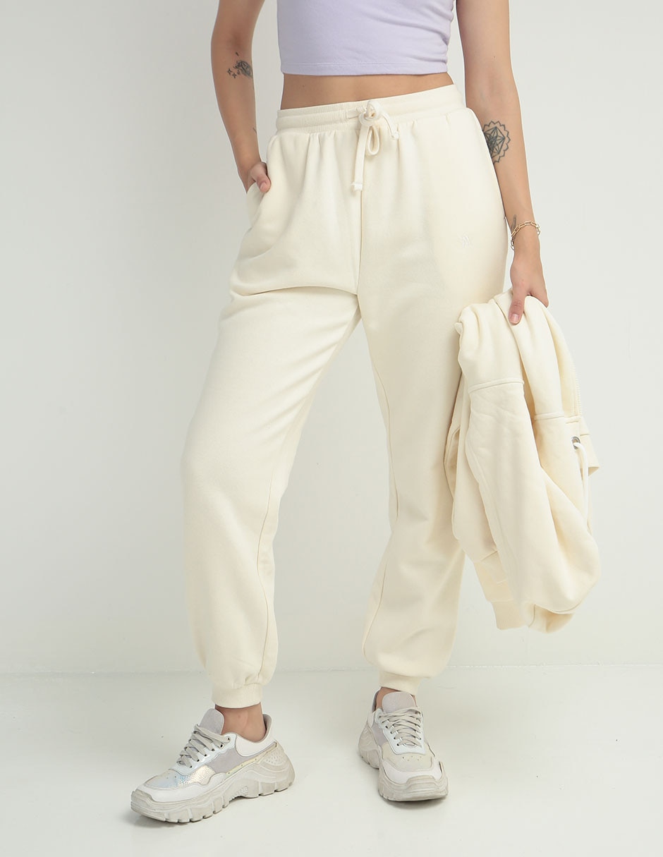 Pants regular con jareta para mujer 3