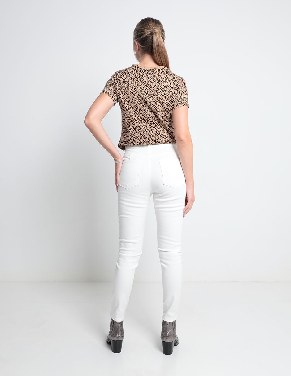 Jeans straight para mujer 2