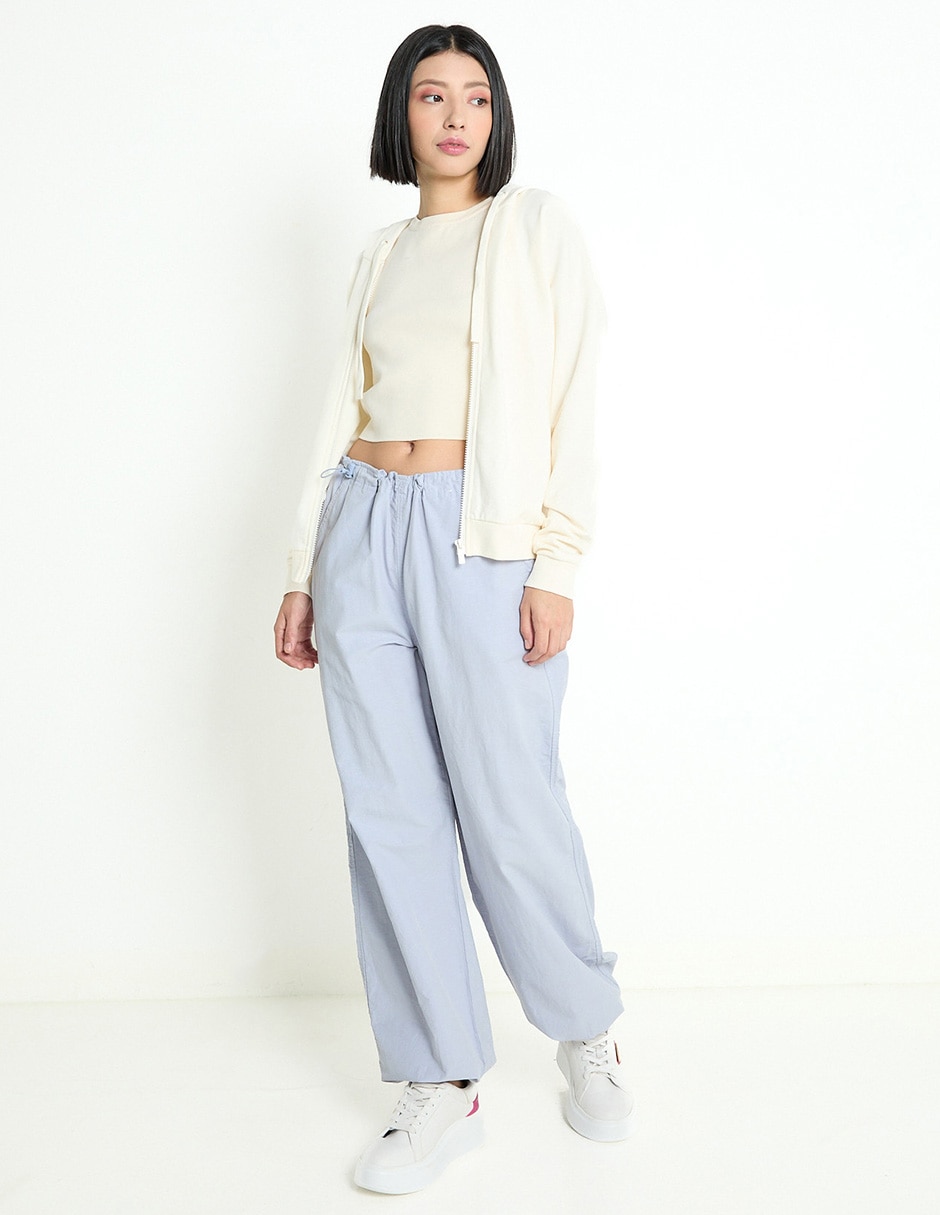 Sudadera con capucha y bolsa para mujer 3