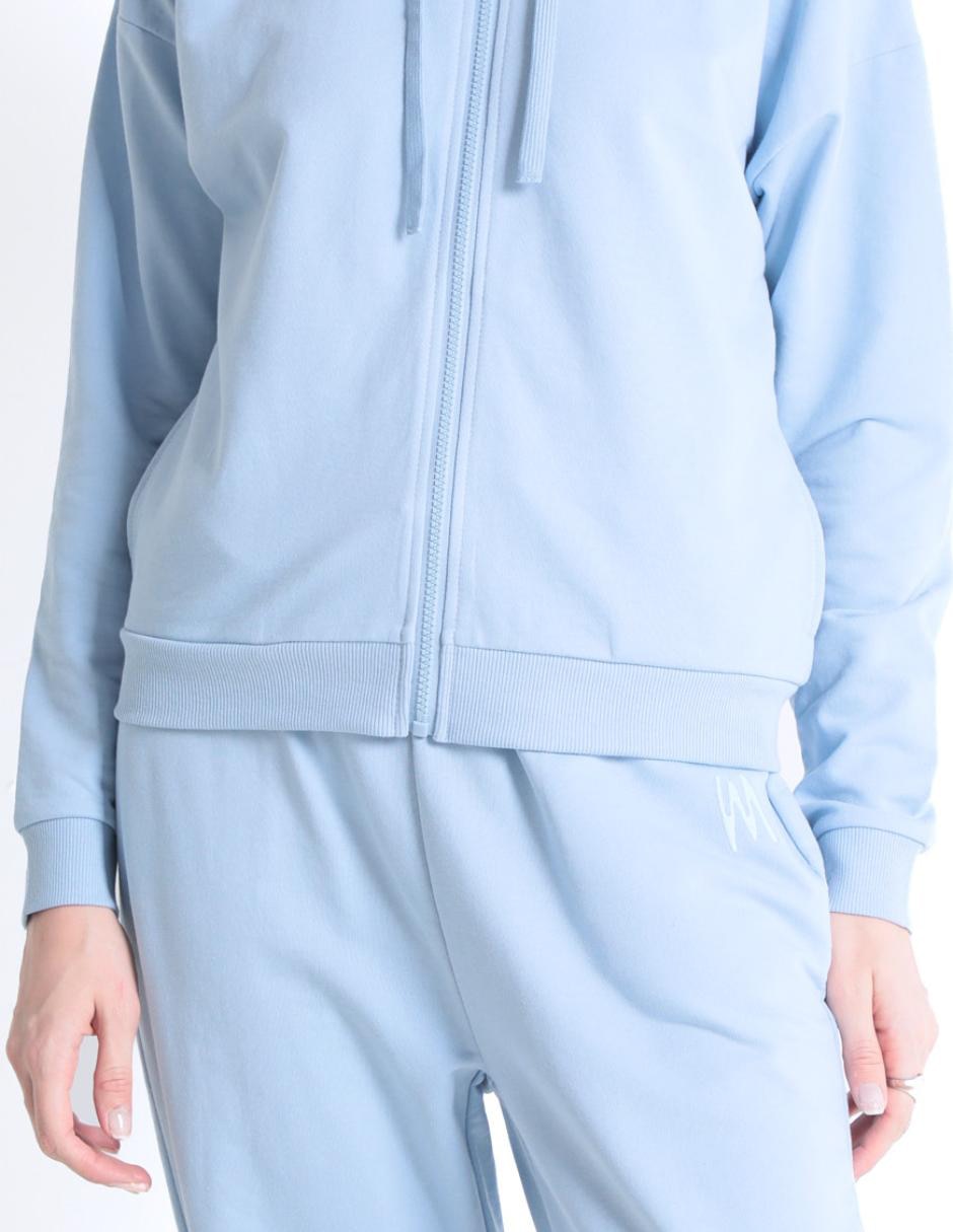 SUDADERA MOSSIMO, EG, DENIM CLARO LISO