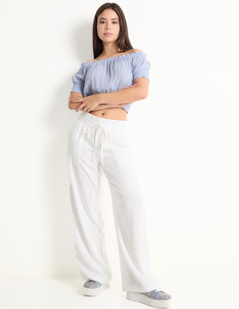 Pantalón amplio para mujer 3