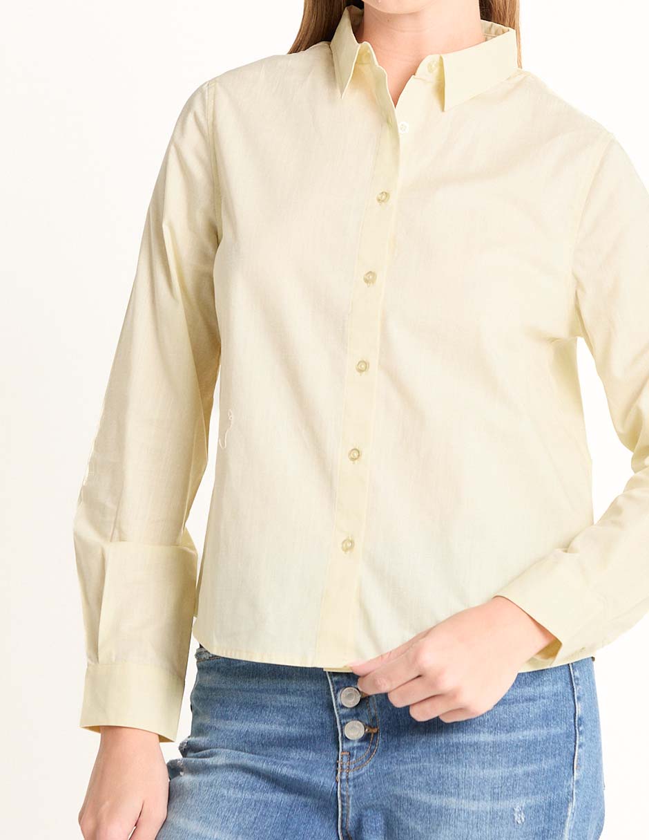 BLUSA MOSSIMO, G, AMARILLO BEBÉ LISO C