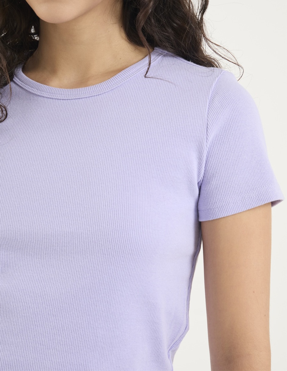 PLAYERA MOSSIMO, ECH, LILA MEDIO MSM250