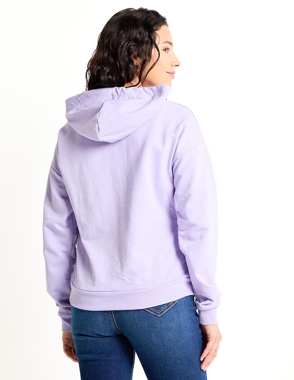 SUDADERA MOSSIMO, M, LILA MEDIO MSM2500