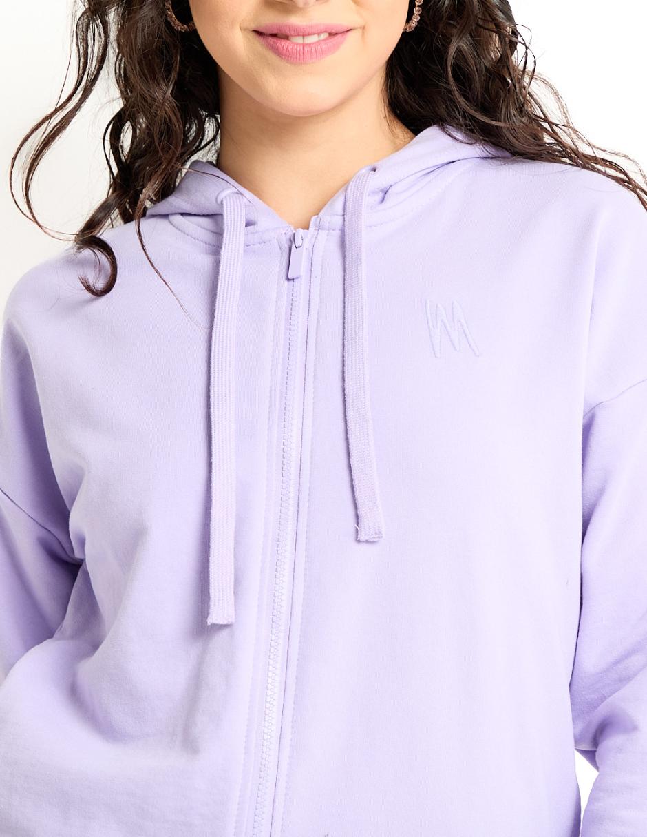 SUDADERA MOSSIMO, M, LILA MEDIO MSM2500