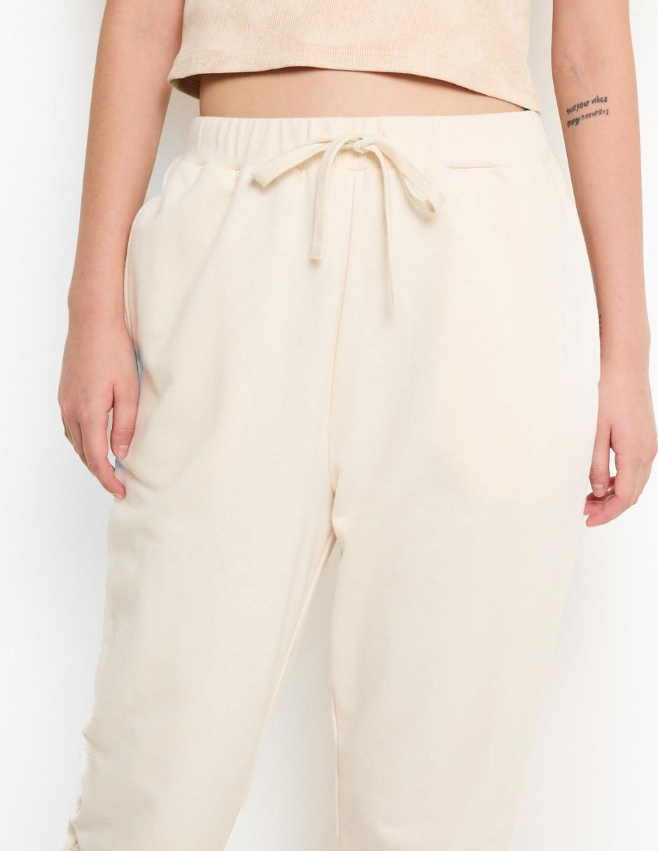 Pants regular con jareta para mujer 4