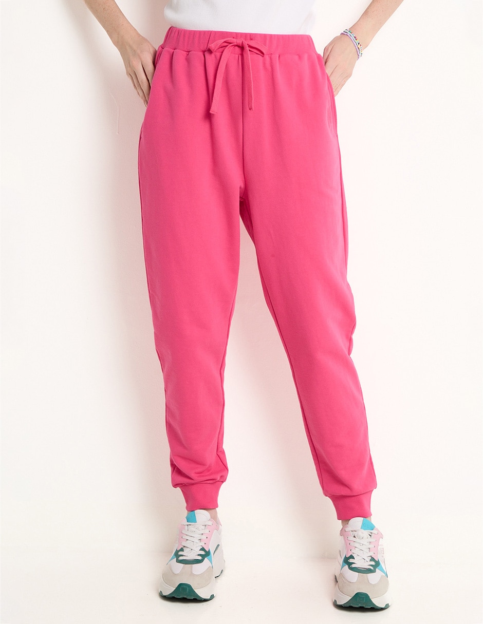Pants regular con jareta para mujer Pants regular con jareta para mujer