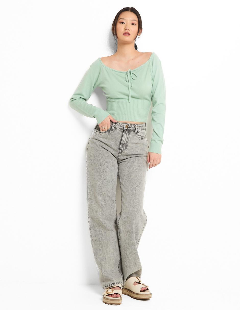 Blusa manga larga para mujer 3