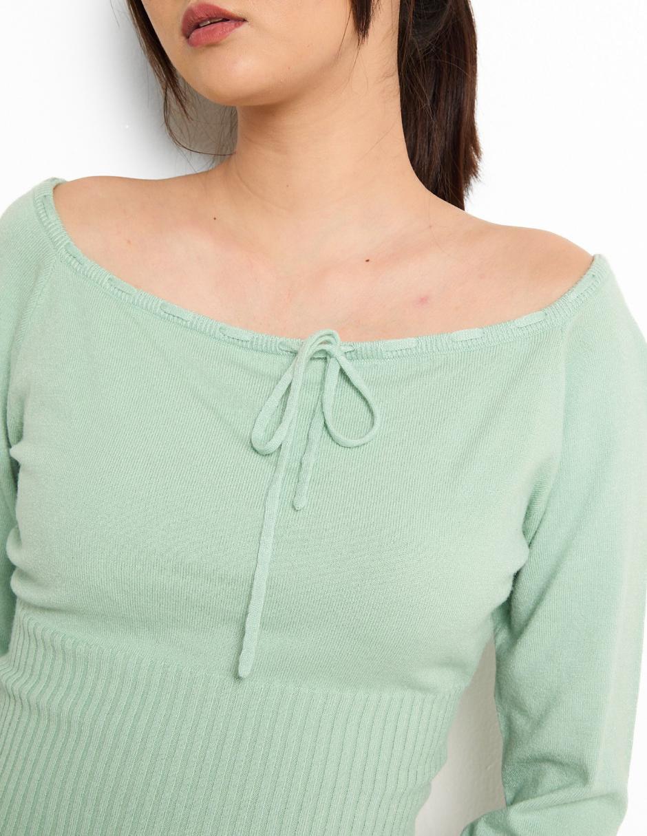 Blusa manga larga para mujer 4