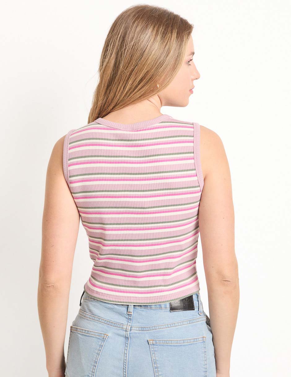 Playera cuello redondo para mujer 2