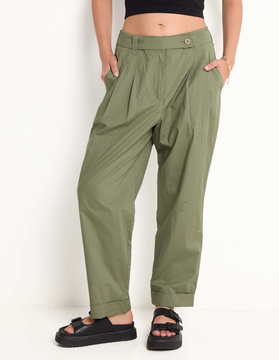 Pantalón chino straight para mujer 1