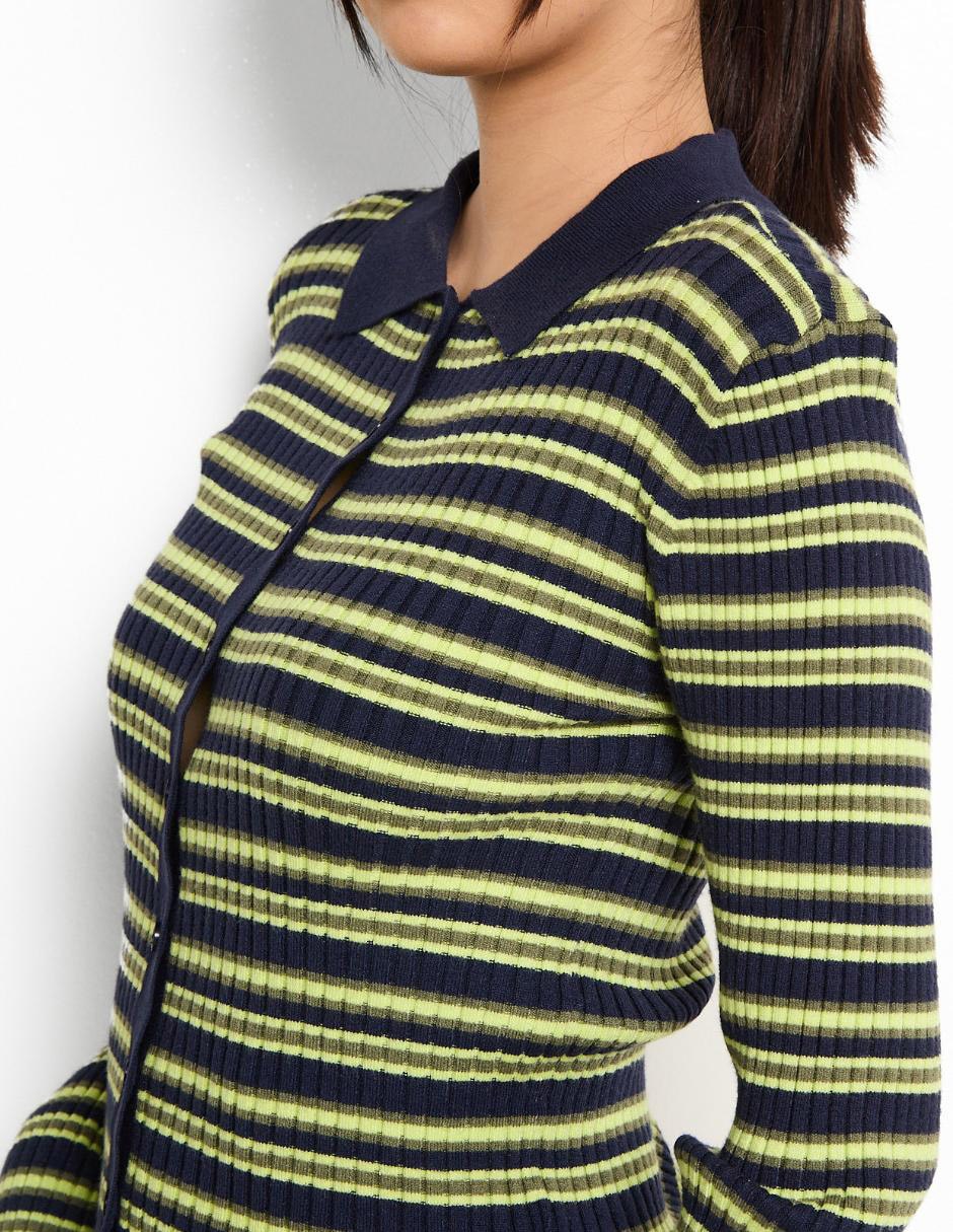 Playera tipo polo para mujer 4