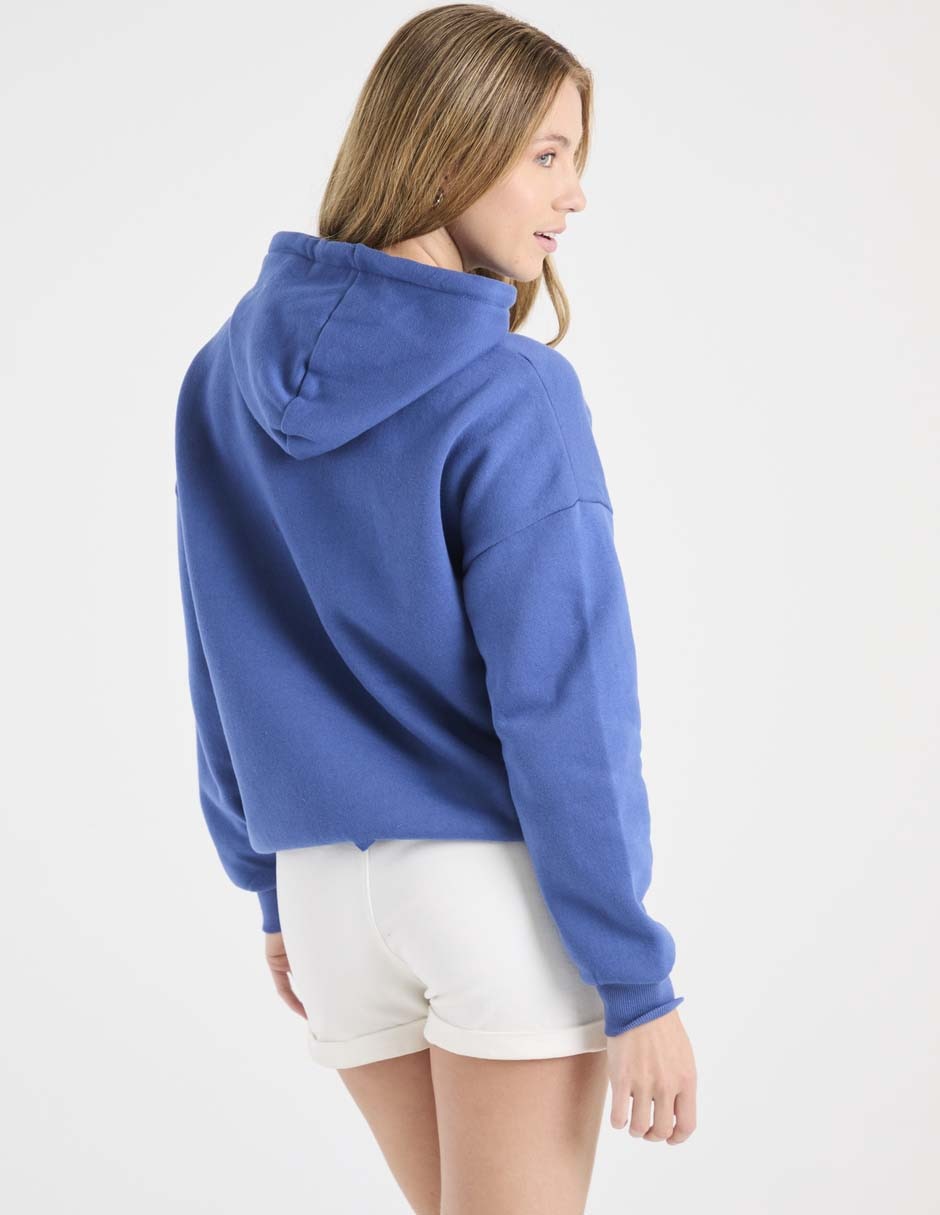 SUDADERA MOSSIMO, M, TRUE NAVY LISO C R