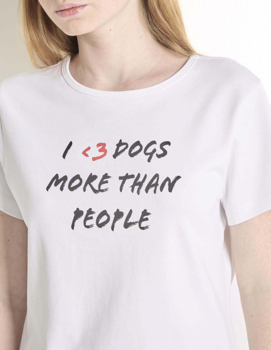 Playera manga corta cuello redondo para mujer 4