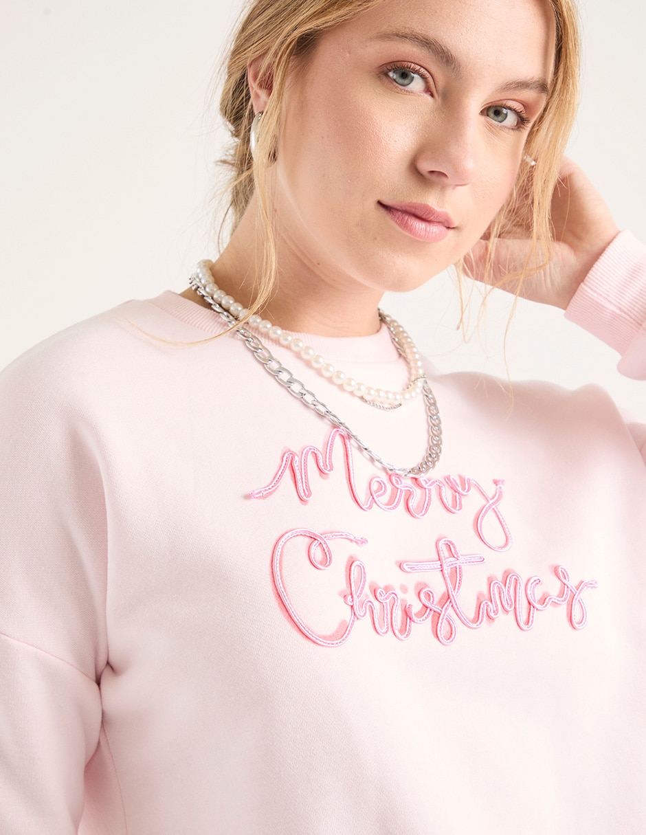 Sudadera navideña para mujer 4