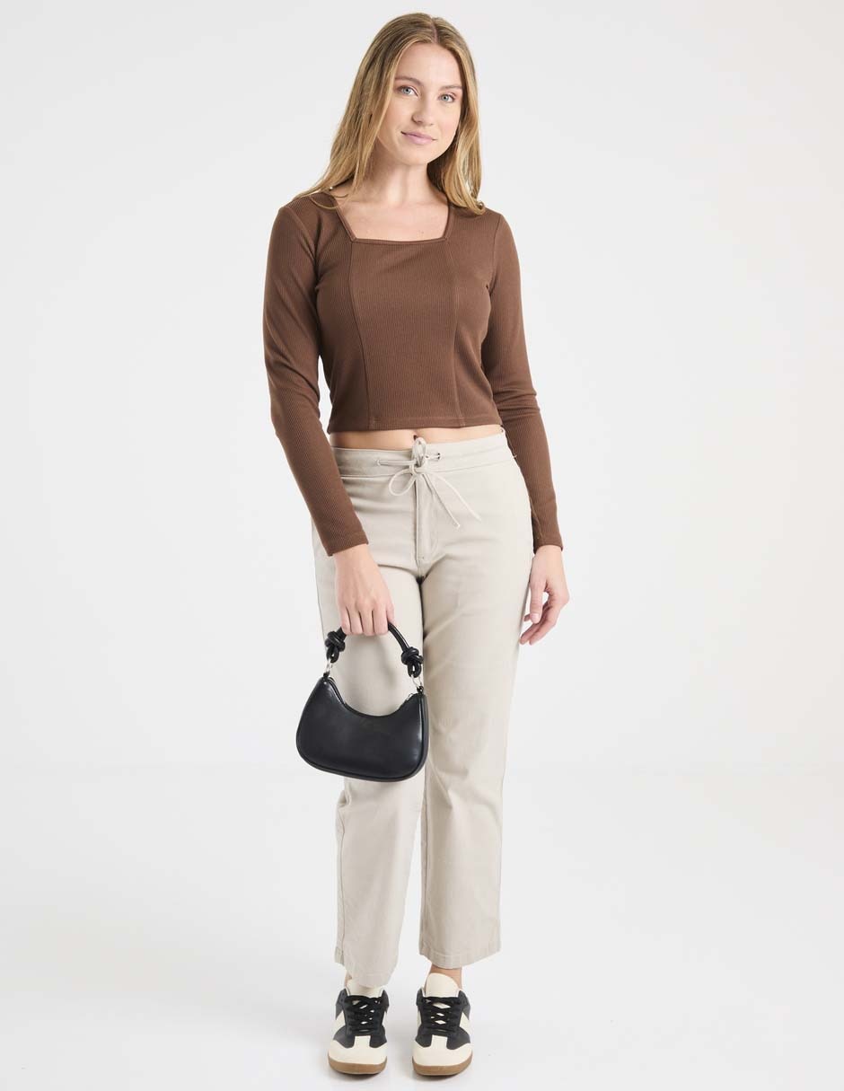 Blusa manga larga para mujer 3