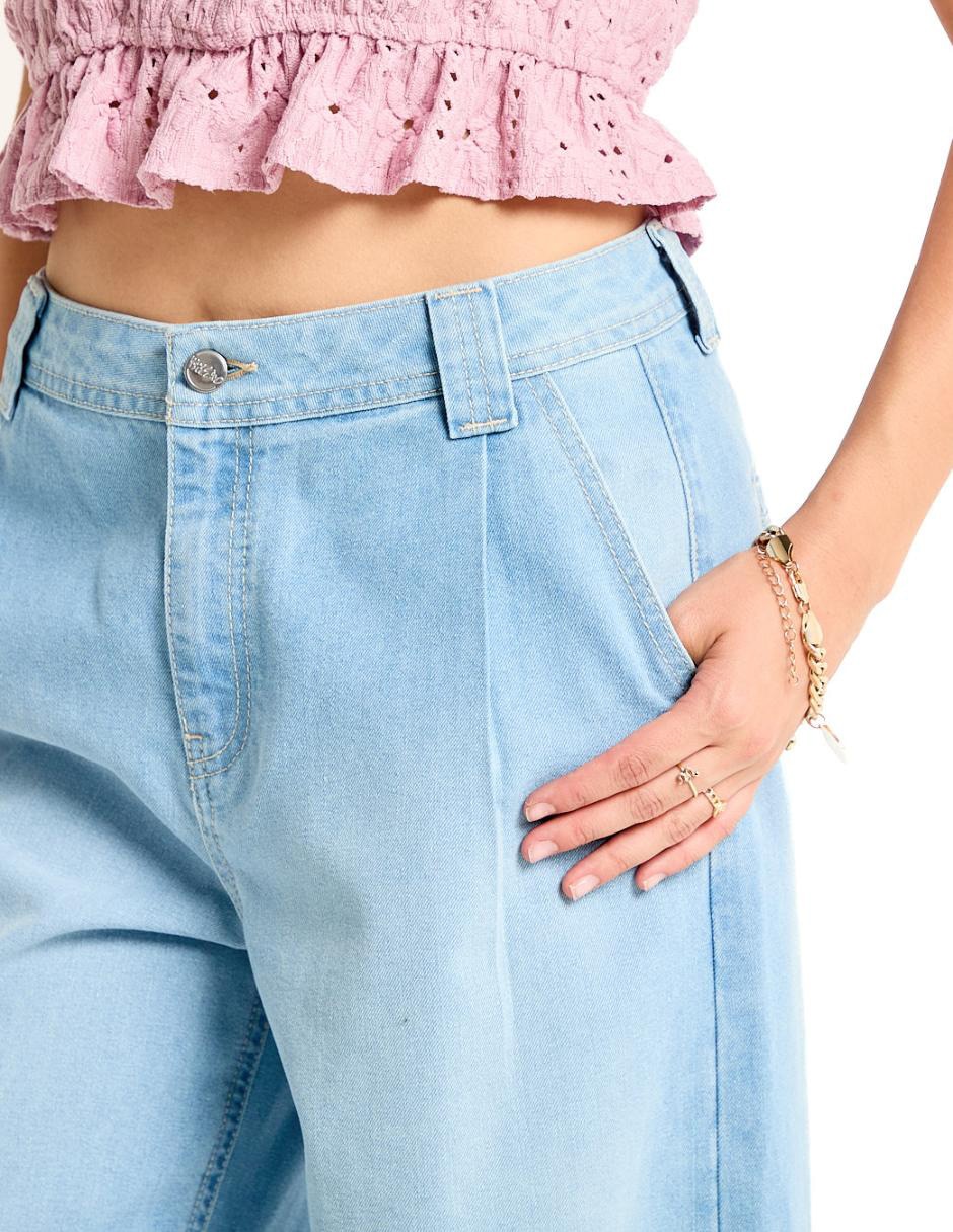 Jeans wide leg para mujer 4