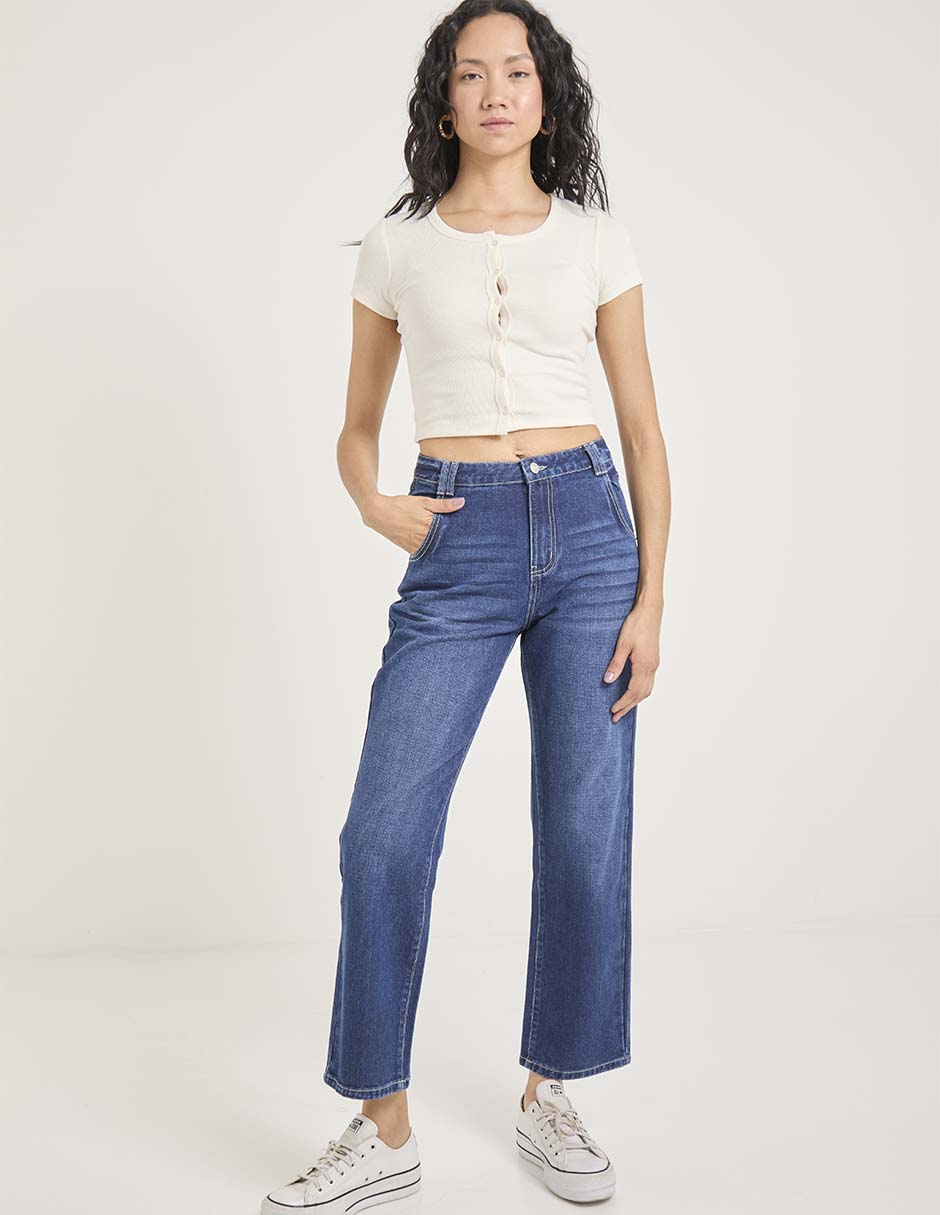 Blusa manga corta para mujer 3